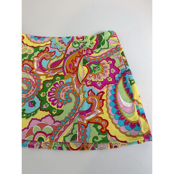 Lands' End Multicolor Paisley Swim Coverup - Picture 2 of 9